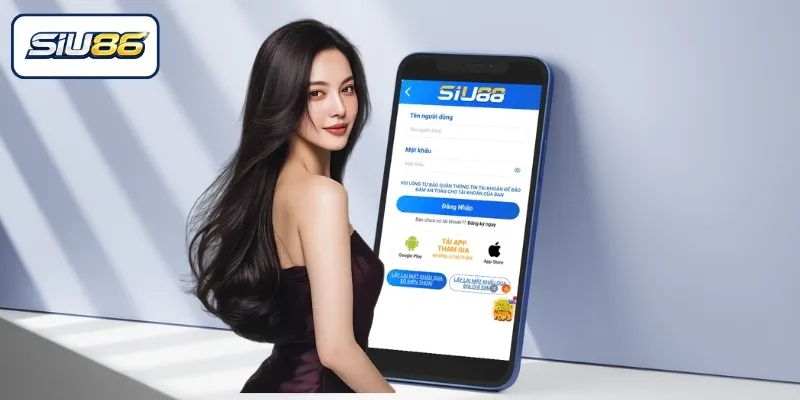 Các bước đăng nhập SIU86 trên thiết bị di động