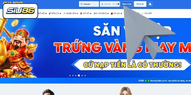 Cách đăng nhập SIU86 qua trình duyệt website