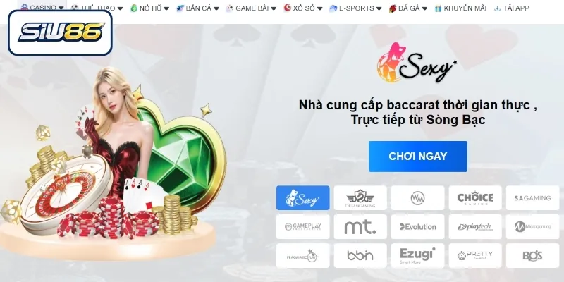 Casino Live chuẩn quốc tế