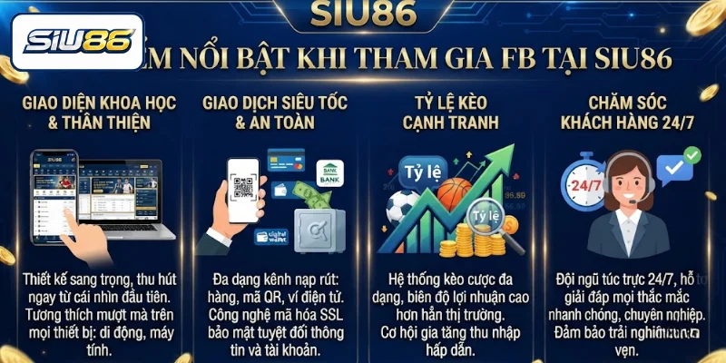 Giải mã sức hút khi tham gia FB tại SIU86