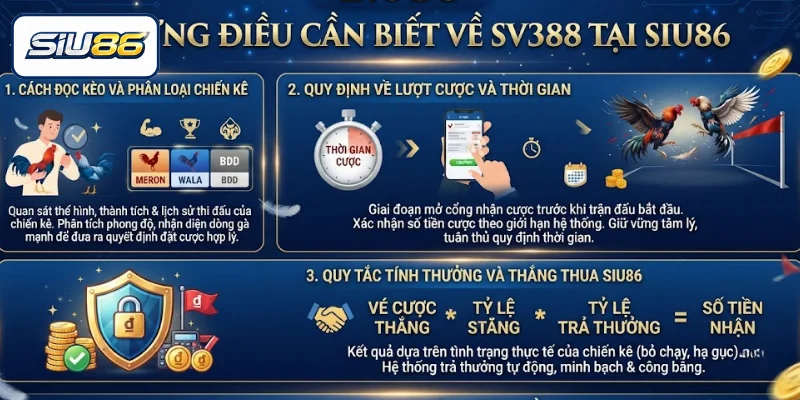 Những điều cần biết về SV388 tại SIU86