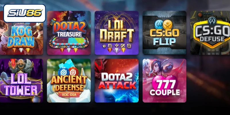 Top game đáng chọn trên TF - Esports tại SIU86
